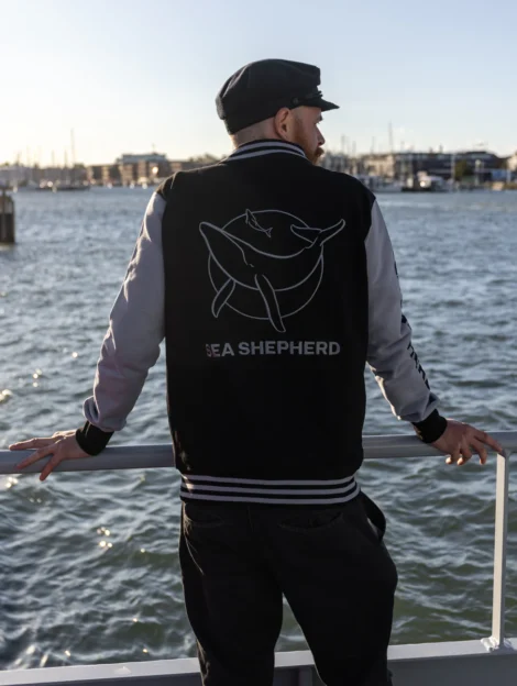 Unisex Collegejacke Classic-Logo